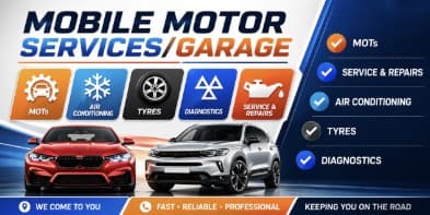 Mobile Motor Services / Garage Logo